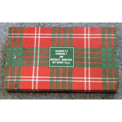Vintage Crawfords Tartan Shortbread tin