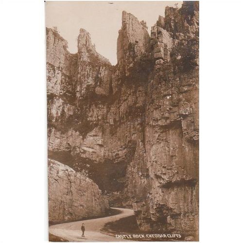 Castle Rock Cheddar Somerset Postcard (SM4576)