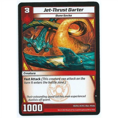 Kaijudo - Evo Fury - 40/55 - Jet-Thrust Darter