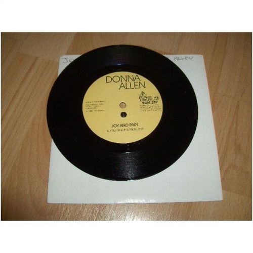 donna allen, joy and pain. 7" west german pressing. bcm 257