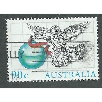 AUS 1985 90c 'CHRISTMAS' FINE USED (EBID40-273)
