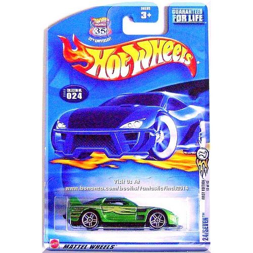 Hot Wheels - 24/Seven: 2003 First Editions #12/42 - Collector #024 *Green*
