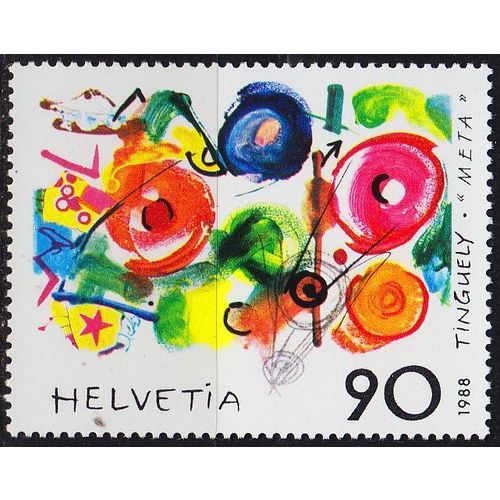 SCHWEIZ SWITZERLAND [1988] MiNr 1380 ( **/mnh ) Kunst