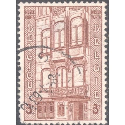 Belgium 1962 - SG1804 - 3f brown - Horta Museum - used 2