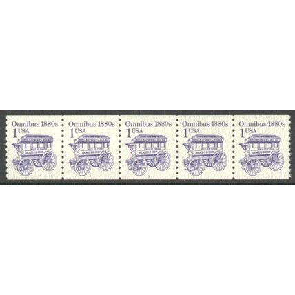 2225b 1c Omnibus Very Fine MNH Dry Gum PNC 3/5 B0294