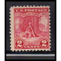 645 2c Valley Forge Barely Clears MNH O1029