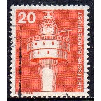 Germany 1976 Industry & Technology - Lighthouse Alte Weser 20Pfg Used