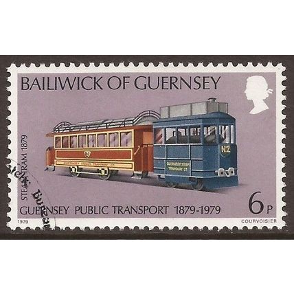 1979 Guernsey, History of Public Transport, Fine Used Stamp, SG 203. #2180