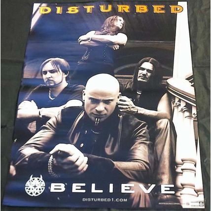 Disturbed - Believe 2002 Promo Poster