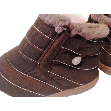 EndoraDore Mens Women Snow Boots Ankle Waterproof Warm Lined Slip 9.5- 10 Black