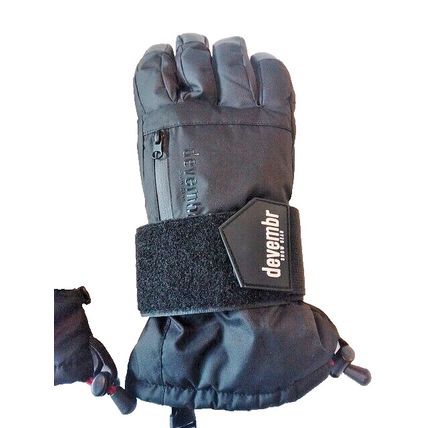 devembr Snow Gear Gloves Ski Snowboarding Black Medium Winter Sports