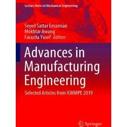 Advances in Manufacturing Engineering