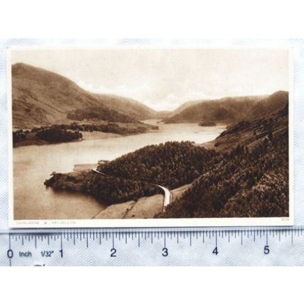 vintage postcard Thirlmere & Helvellyn