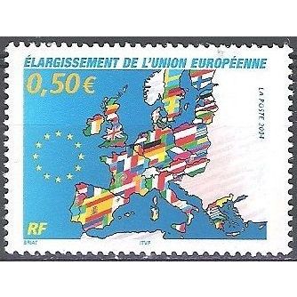 France 2004 Michel 3810 Neuf ** Cote (2008) 1.00 € Elargissement de l'U.E.
