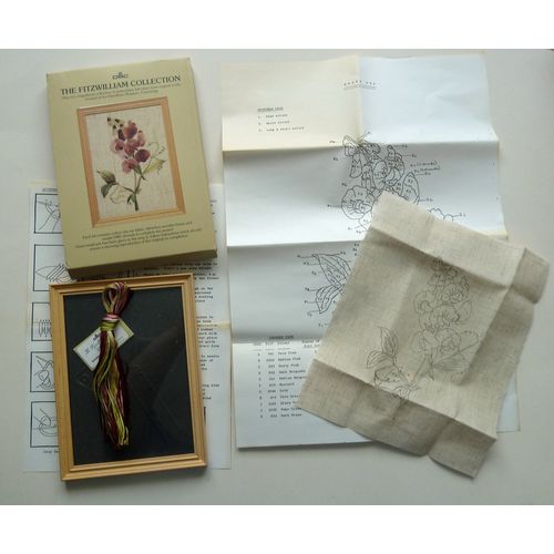 2 x DMC EMBROIDERY KITS- THE FITZWILLIAM COLLECTION