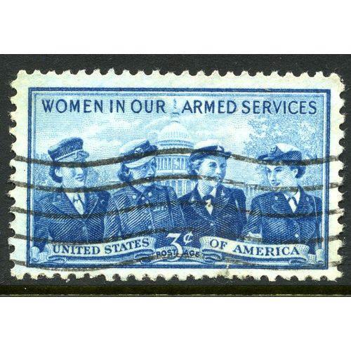 USA 1952 Women in Our Armed Forces, 3c Scott 1013, Used