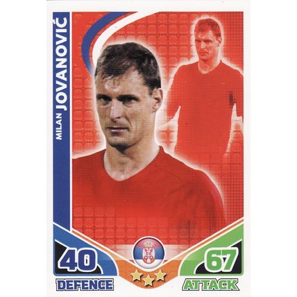 Match Attax World Cup 2010 Milan Jovanovic Serbia