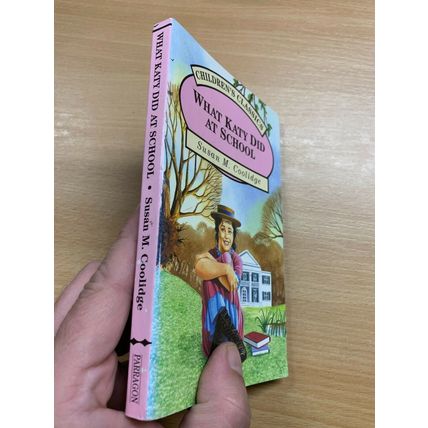 1995 SUSAN M COOLIDGE "WHAT KATY DID AT SCHOOL" FICTION PAPERBACK BOOK (P2)