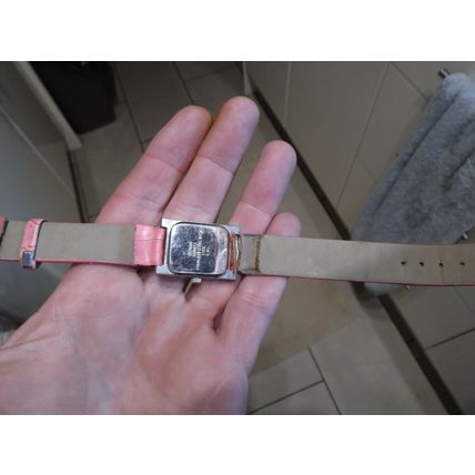 Ladies Citron Quartz Pink Strap Wristwatch Spares / Repair plse read description