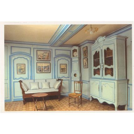 Claude Monet Foundation The Small Reading Room Giverny Postcard