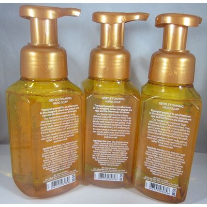 3 Bath & Body Works Gentle Foaming Hand Soap Sonoma Sunflower Blossom