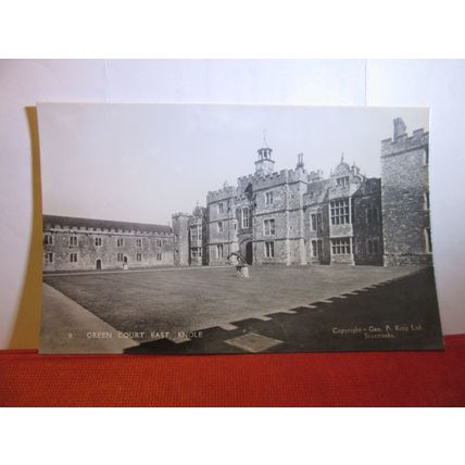 GREEN COURT E., KNOLE HOUSE, SEVENOAKS, KENT unused postcard RP by Geo P King #