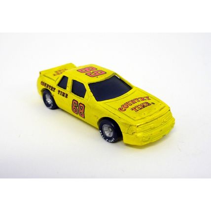Kraft Country Time Lemonade #68 Vintage NASCAR Yellow Die-Cast Car 1991