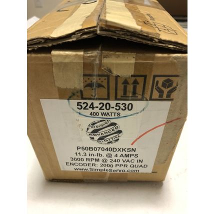 AC TECHNOLOGY 524-20-530,0010P50B07040DXKSN Encoder ADVANCED DIGITAL,400 Watt,EG