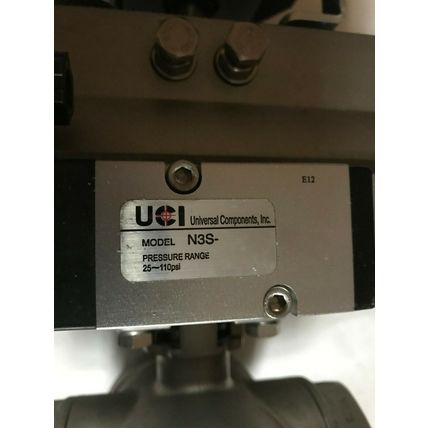 2" OHIO VALVE OV-083-12 ACTUATOR VALVE,UM28,FMFB-5120,N3S,176f,2 1000WOG CF8M,SN