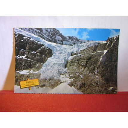 ANGEL GLACIER, ALBERTA, CANADA used postcard 1970 pm Jasper National Park =