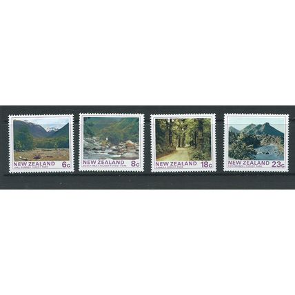 new zealand stamps sg1075 sg 1075 mnh set forest park scenes