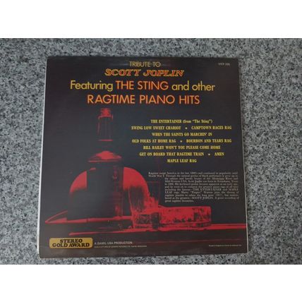 Harry "Fingers" Warren – A Tribute To Scott Joplin (MER396) 1975 (LP)