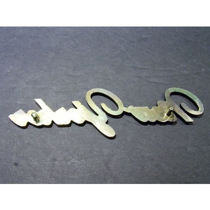 1971 72 73 74 75 76 77 78 Chrysler New Yorker Gold Emblem OEM 4 1/2"