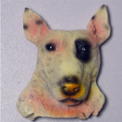 Dog Head Magnetic Refrigerator Magnet Decoration