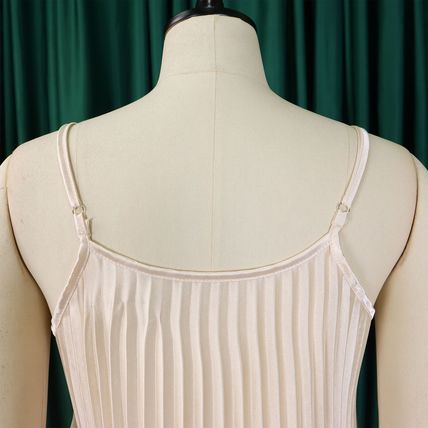 Women's summer new halter pleated sexy fashion A-line skirt dress