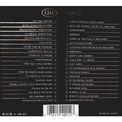 Glenn Miller : The Gold Collection : 40 Classic Performances (2xCD) 1995