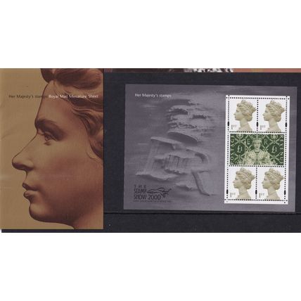 GB 2000 PO Pack No. M03 - The Stamp Show UMM