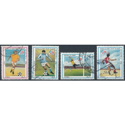 Football World Cup, USA - Yemen Republic 1994 - F H - MiNr 139/42