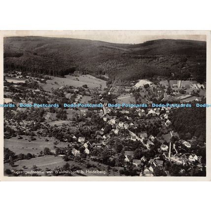 D097166 Flugzeugaufnahme von Waldhilsbach b. Heidelberg. Philipp Gaul. Gasthof Z