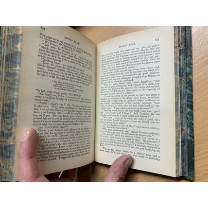 RARE* c1875 EDWARD BULWER-LYTTON "EUGENE ARAM" FICTION ANTIQUE BOOK (P4)