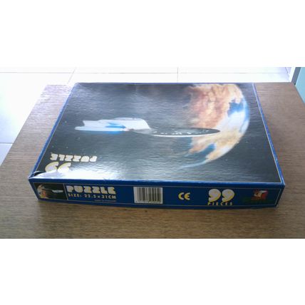 STAR TREK: THE NEXT GENERATION: USS ENTERPRISE Jigsaw Puzzle (99 Piece) VINTAGE