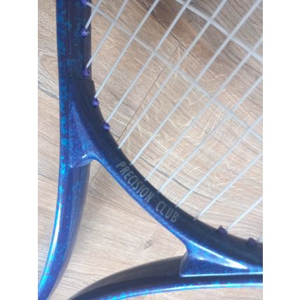 Vintage Puma Precision Club Blue Purple Tennis Racket 68cm Long