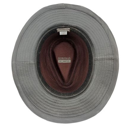 UPF50+ Weathered Cotton Outback Hat With Shapeable Brim Size L