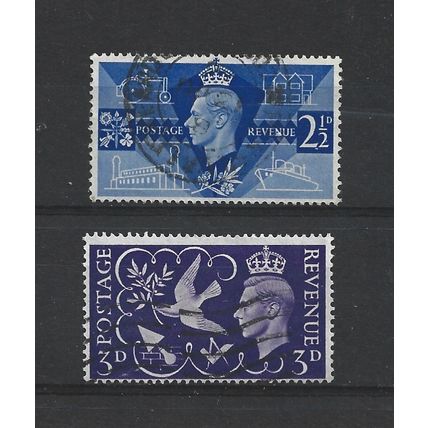 GB.Peace set of 2.Fine Used.Jul25
