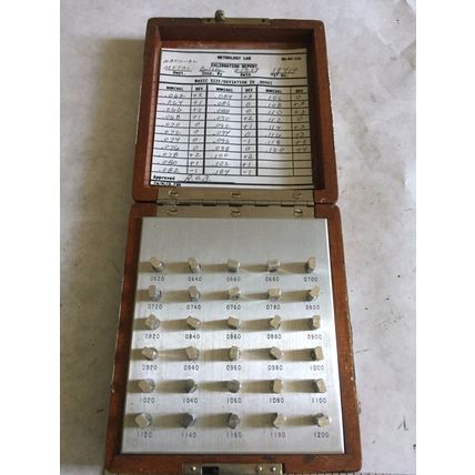 HAMILTON C-50-13 ,1 SET WATCH C-50-13 GAGE FINE PLUGS,HAMILTON 0620-1200,TE