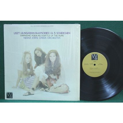 Scherchen - Liszt: Hungarian Rhapsodies/Symphonic Poem No.11 - WGS 8120 - EX-