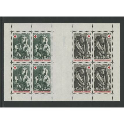 France B471a, 1973 Red Cross, Gutter Between, VF, MNH, (FR332)