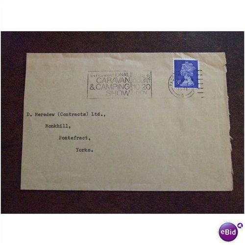 1971 GB Caravan + Camping Show Slogan Cover