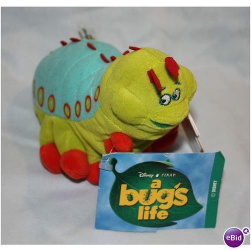 Walt Disney World A Bugs Life Heimlich Bean Bag Plush WT