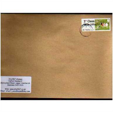 2012 1ST 'POST & GO (BOGNOR)' (FONT ERRORS) ON COVER (EBID9108)